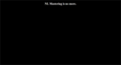 Desktop Screenshot of nlmastering.com